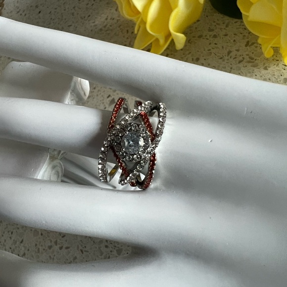 🆕 NEW Zircon Ring Rose Gold (Size 6-7-8-9-10) - Picture 14 of 17